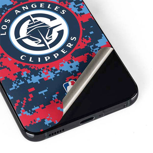 NBA LA Clippers Digi Camo Galaxy S22 Skin